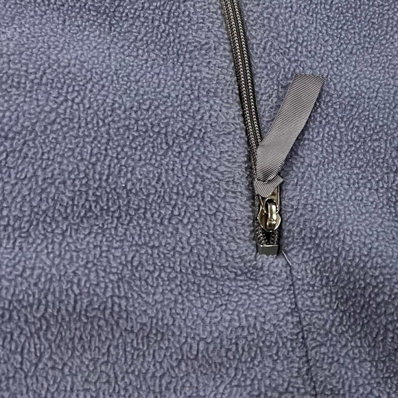 Vintage Women's Patagonia Lite Violet USA Made Fleece Zip Up Fleece Vest Coat - Picture 4 of 6